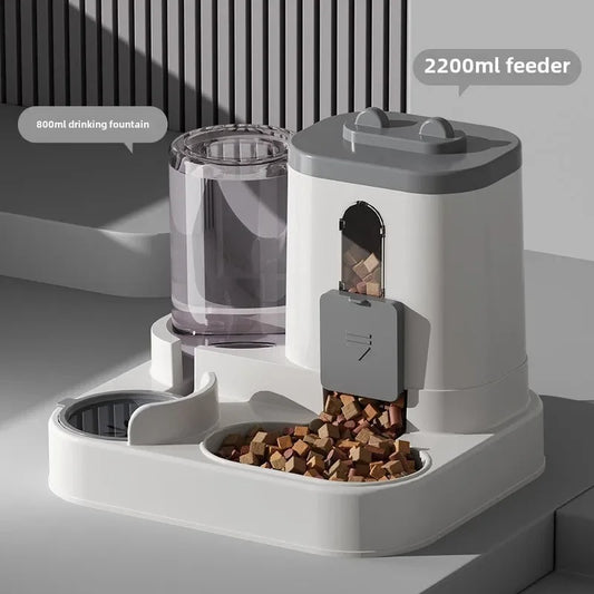 Cat Dog Automatic Feeder Food Bowl