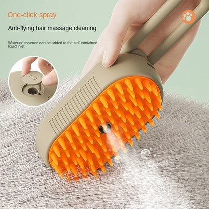 Steamy brush