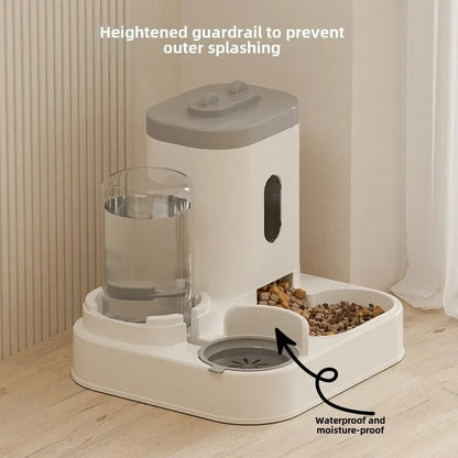Cat Dog Automatic Feeder Food Bowl