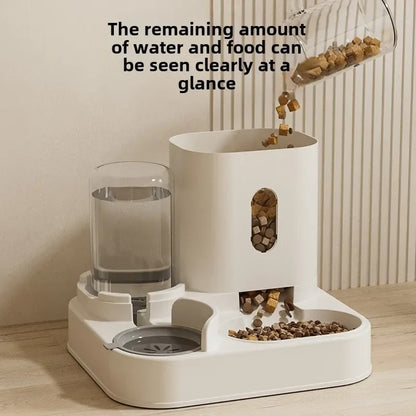 Cat Dog Automatic Feeder Food Bowl