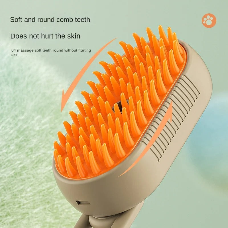 Steamy brush