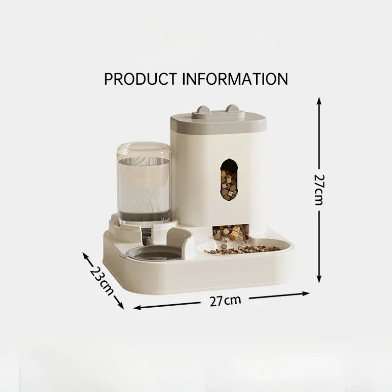 Cat Dog Automatic Feeder Food Bowl