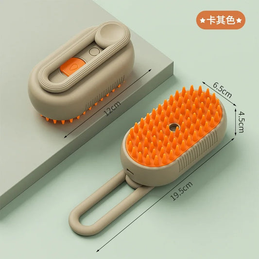 Steamy brush